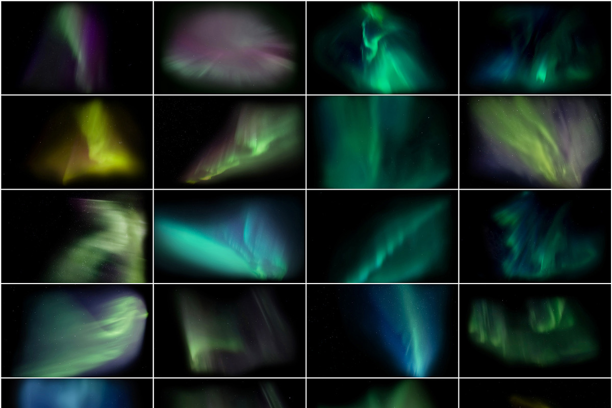 Aurora Borealis Effect Overlays, a Brushes & More by PhotoSpirit (Photo 8 of 9)