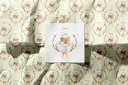 Whimsical Easter. Watercolor clipart, a Decorative Illustration by Farida Bik (Thumbnail 14 of 14)