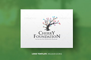 CherryFoundation-Template Logo, a Branding & Logo Template by Cre8iveSense (Thumbnail 1 of 5)