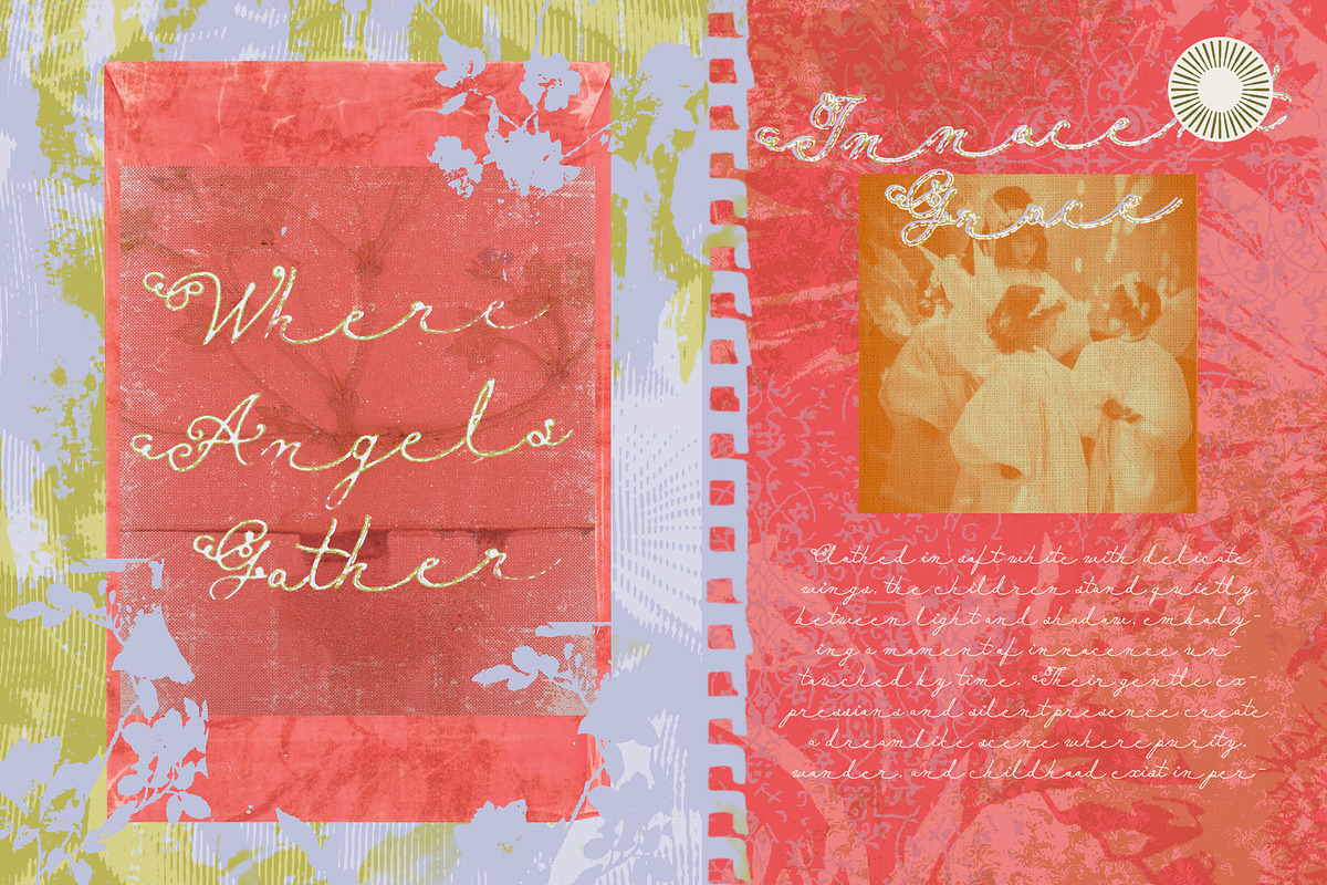 Intarsia Ledger - Artisan Script, a Script Font by Setara Langit CreativeStd (Photo 2 of 14)