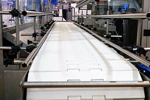 Food factory automated conveyor line stock photo containing conveyor and