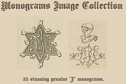 Monograms Collection Letter J, an Object Graphic by Intellecta Design (Thumbnail 3 of 7)