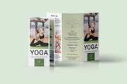 Yoga Trifold Brochure Template, a Brochure Template by Template Shop (Thumbnail 3 of 4)