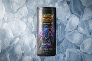 Soda Can Packaging Mockup, a Cups & Container Mockup by Transly Graphics (Thumbnail 1 of 2)