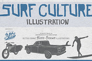 Surf Culture Illustration, a Sport Illustration by Nattsologic (Thumbnail 1 of 6)