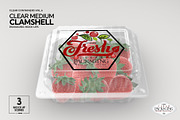 Medium Clamshell Packaging Mockup, a Product Mockup by INCDesign (Thumbnail 9 of 16)