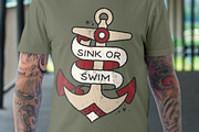 Traditional Anchor Vector Design II, an Education Illustration by BAD TASTE (Thumbnail 2 of 6)