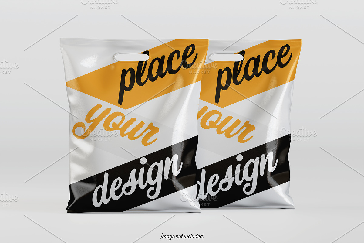 Paper bag white color mockup bundles, a Packaging Mockup by Ambo Ampeng (Photo 16 of 32)