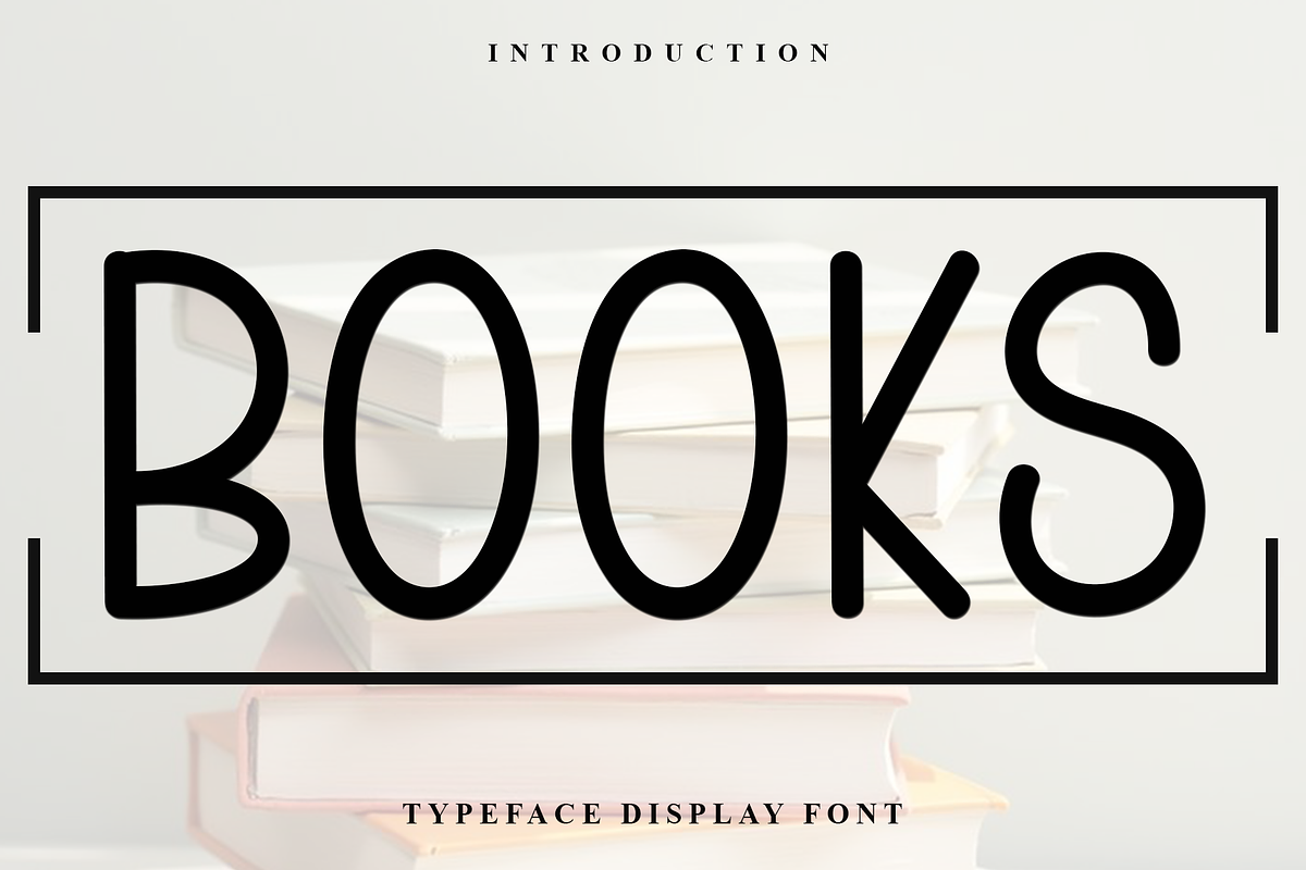 Books, a Sans Serif Font by FreshTypeINK (Photo 1 of 8)