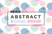 Abstract Seamless Patterns, a Pattern Graphic by Anugraha Design (Thumbnail 1 of 7)