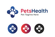 Pets Health - Pet Clinic logo, a Branding & Logo Template by Design Box (Thumbnail 2 of 2)