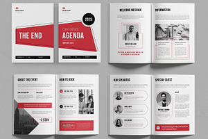 Creative Conference Agenda Template