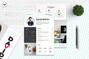 UI/UX Designer CV Template