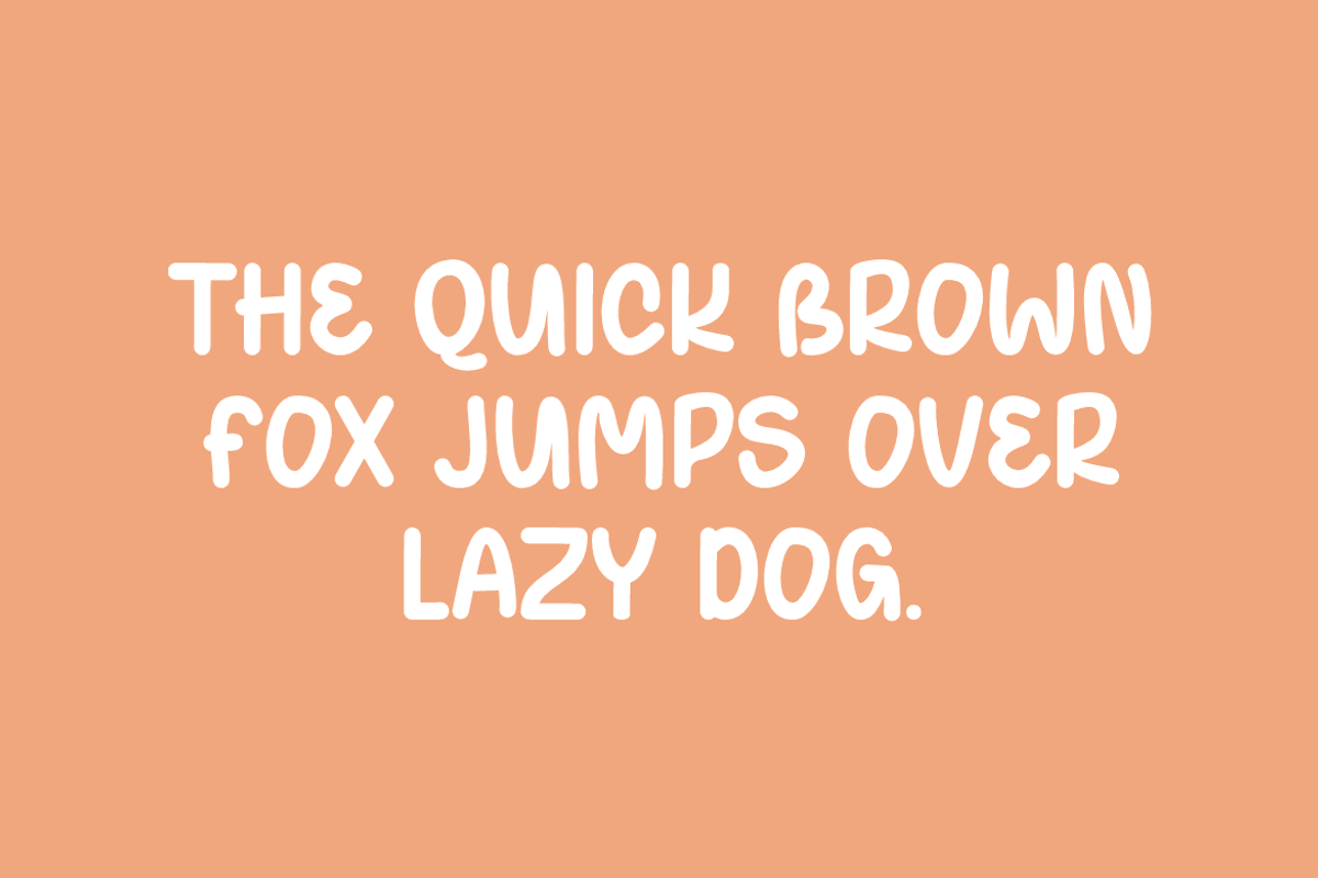 Chiloda Kasila - Kids Font, a Sans Serif Font by Iqsiart Studio (Photo 5 of 6)