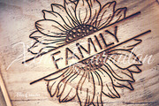 Sunflowers SVG Bundle, a Decorative Illustration by CaraulanStore (Thumbnail 2 of 6)