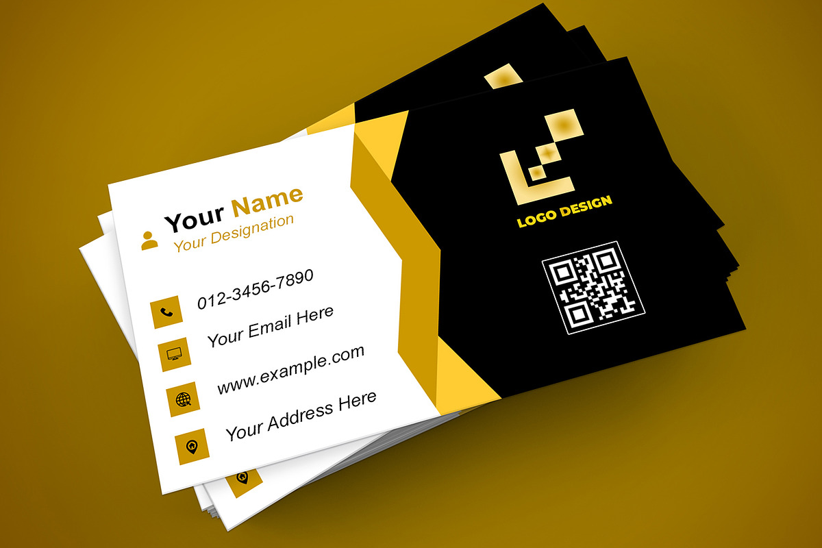 Minimal Visiting Card Design preview 5