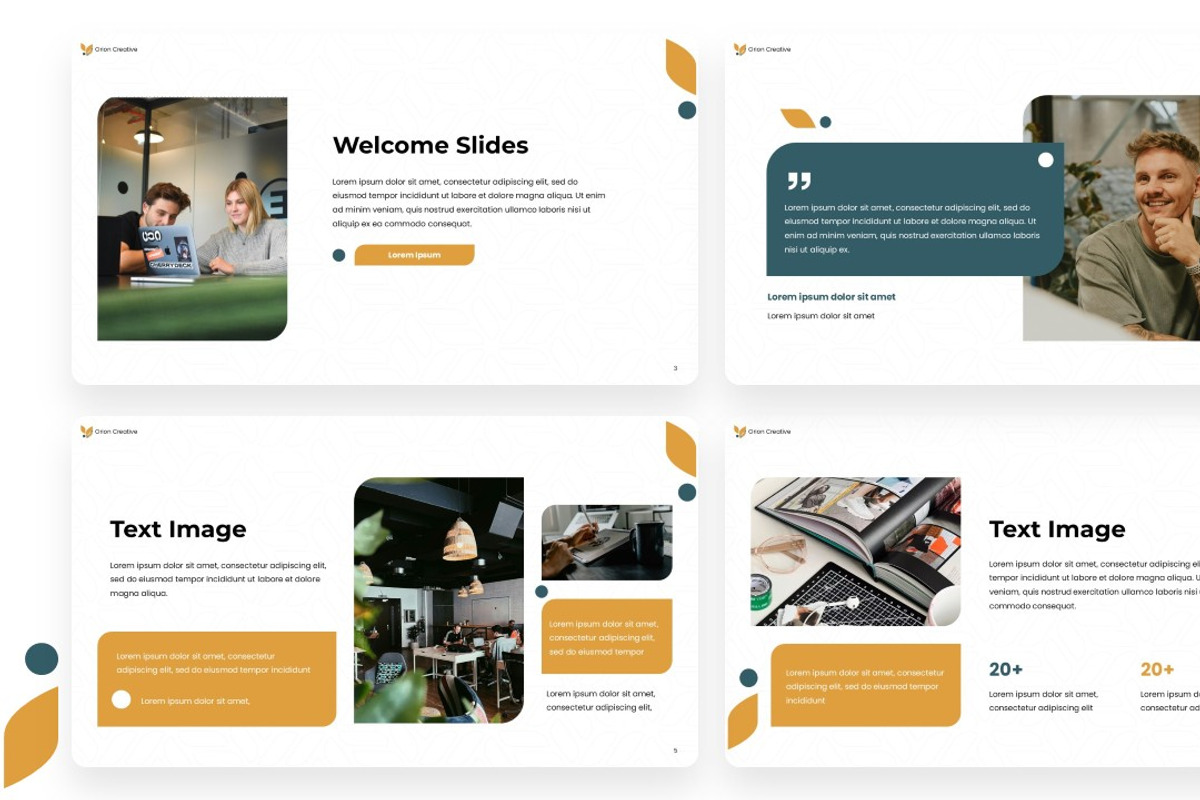Orion Creative Presentation, a Presentation Template by Interpitch (Photo 2 of 9)