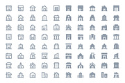 160 City Material Design Icons, a Solid Icon by Creative Stall (Thumbnail 4 of 4)
