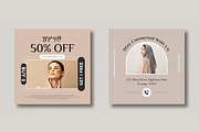 Minimal Fashion Social Media Post, a Social Media Template by MightyDesign (Thumbnail 5 of 8)