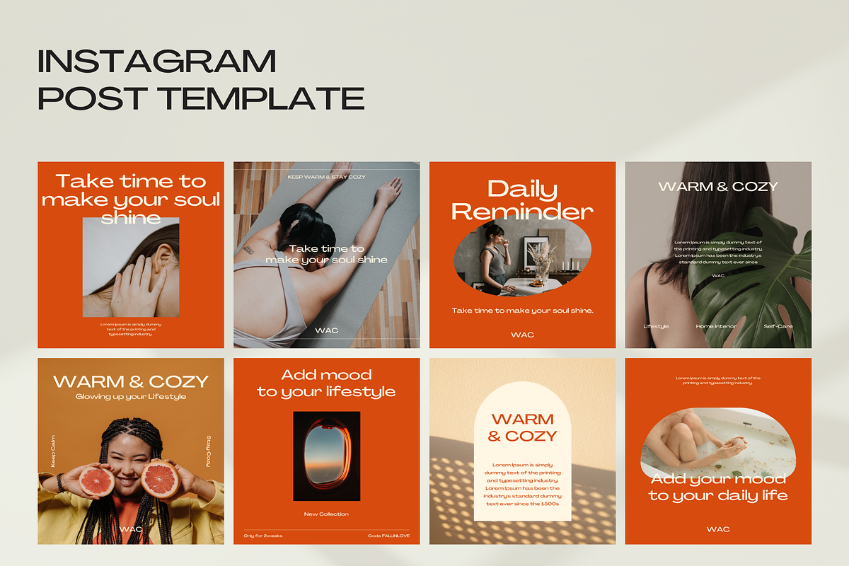 Mood Fall IG Post & Stories Template, a Social Media Template by Rumiz Design (Photo 6 of 13)