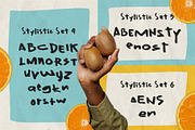 Pineapple Shadow Typeface, a Handwritten Font by alit design (Thumbnail 8 of 15)