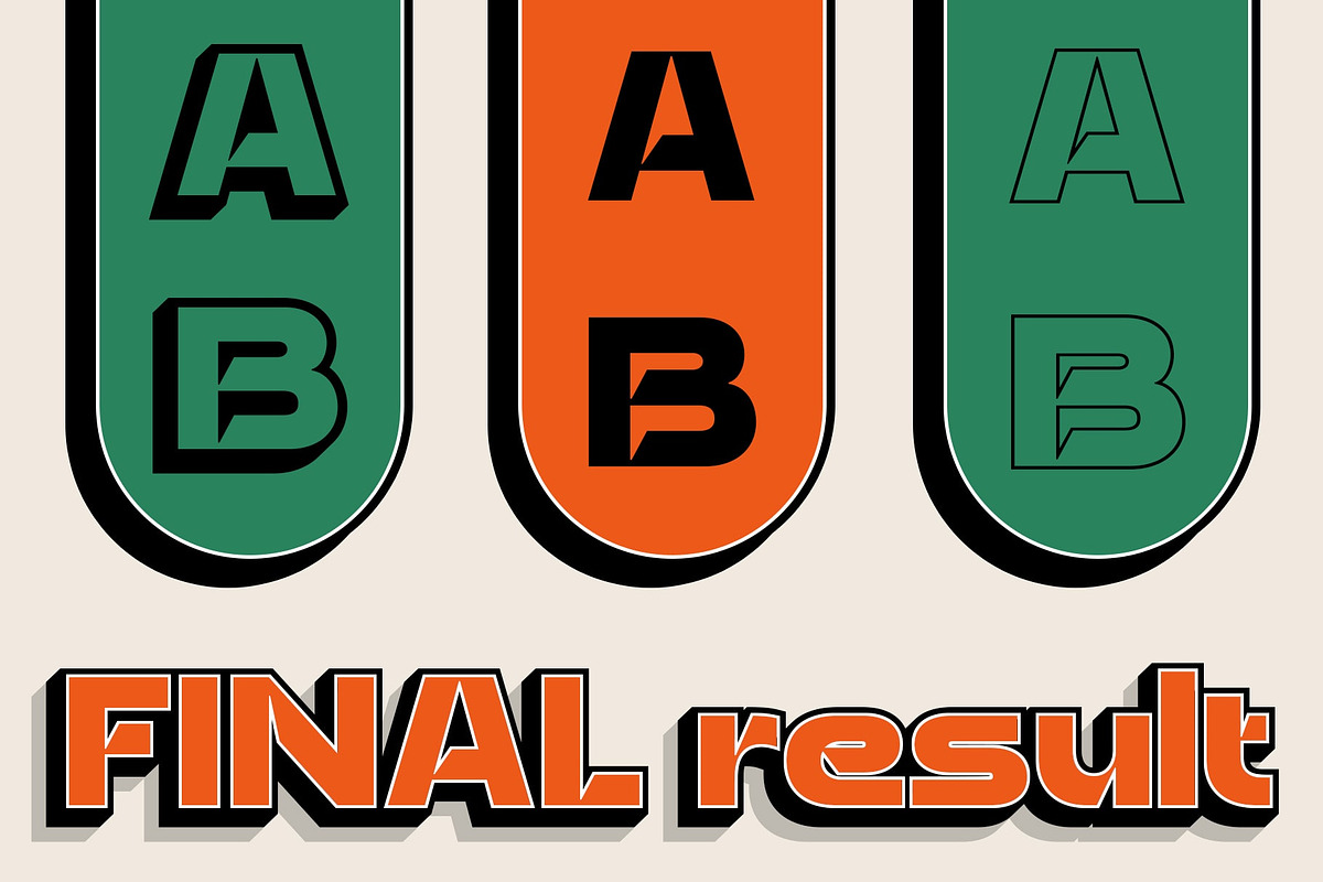 Aldercy 3D, a Sans Serif Font by Craft Supply Co. (Photo 2 of 8)