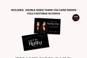 Hair Branding Kit | Hang Tags Thank, a Branding & Logo Template by Foedesigner (Thumbnail 4 of 8)