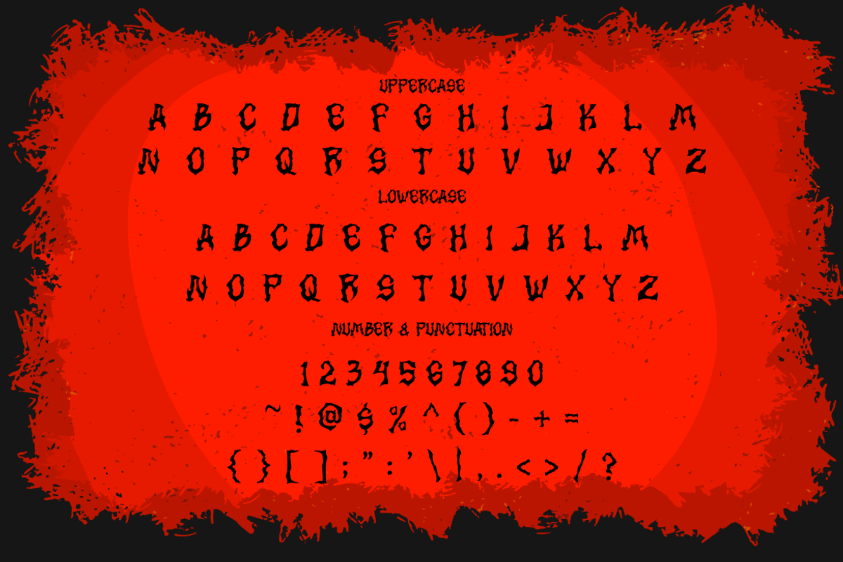 Black Chant - Black Letter Font, a Font by PutraCetol Studio (Photo 4 of 5)
