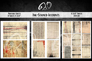 Ink-Stained Accounts: Antique Ledger, a Background Graphic by NiiiNArt (Thumbnail 3 of 8)
