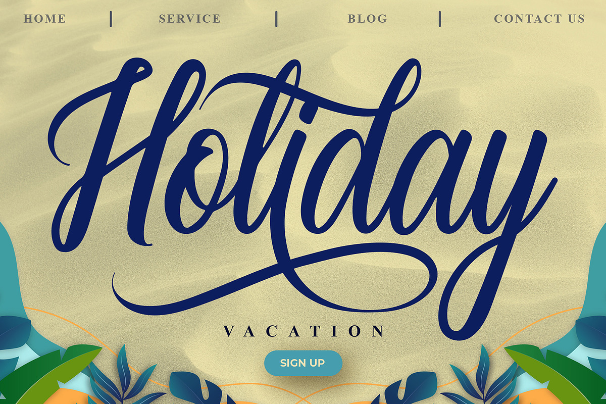 Paradise | Handwriting Calligraphy, a Handwritten Font by Aveni Letter Type (Photo 3 of 14)