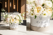 Elegant Floral Flower Pot Mockup, a Cups & Container Mockup by aana_flavs (Thumbnail 2 of 3)