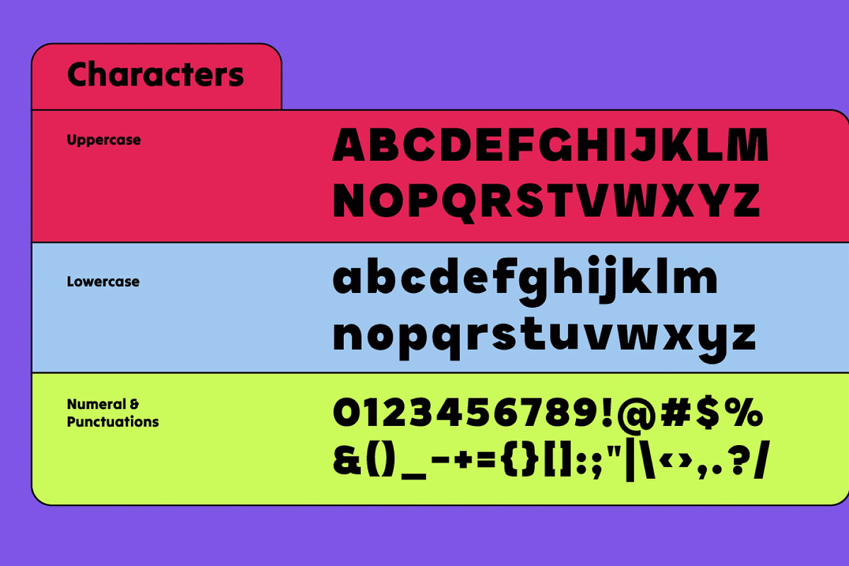 Grefo – Chunky Playful Display Font, a Sans Serif Font by Brand Earth (Photo 2 of 7)