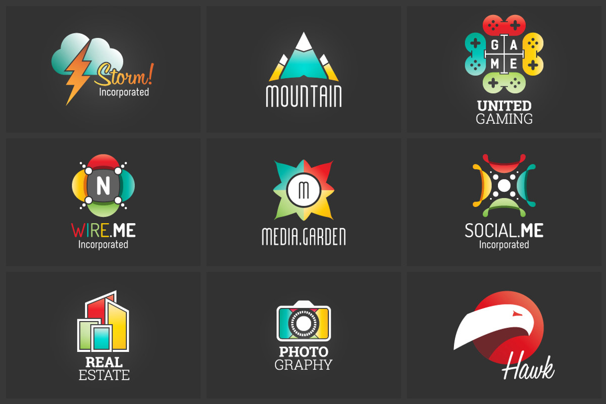 18 Advanced Logo Templates Bundle, a Branding & Logo Template by MAOV (Photo 2 of 26)