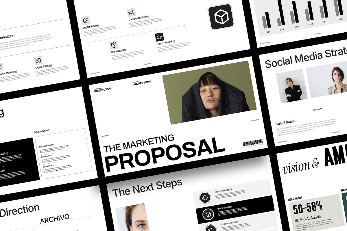Marketing Proposal Presentation Deck, a Presentation Template by Devators (Photo 3 of 7)
