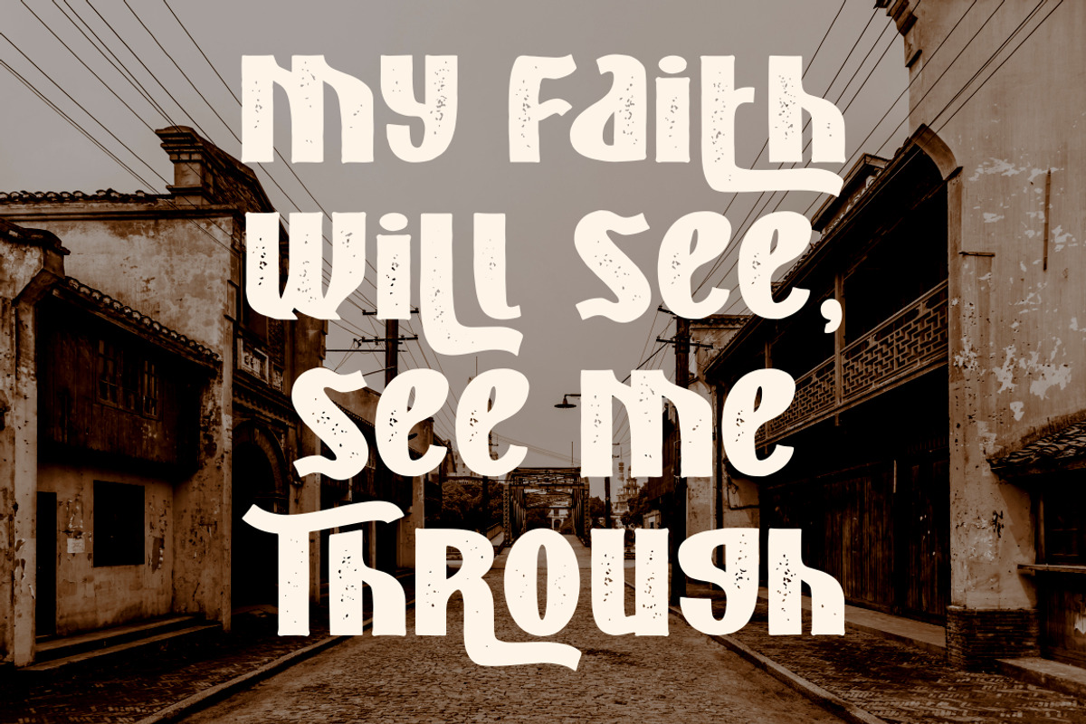 Alternoon - Ligature Display Font, a Sans Serif Font by PutraCetol Studio (Photo 6 of 12)
