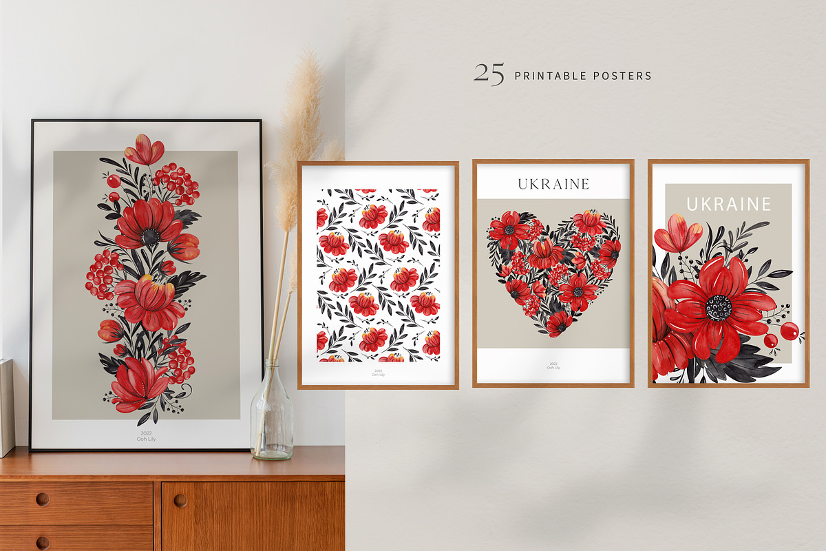 Ukraine Prints Posters, an Illustration by Ooh Lily (Photo 3 of 11)