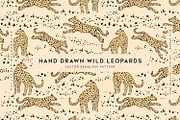 Hand Drawn Wild Leopards, a Wallpaper Graphic by MalyskaStudio (Thumbnail 1 of 17)