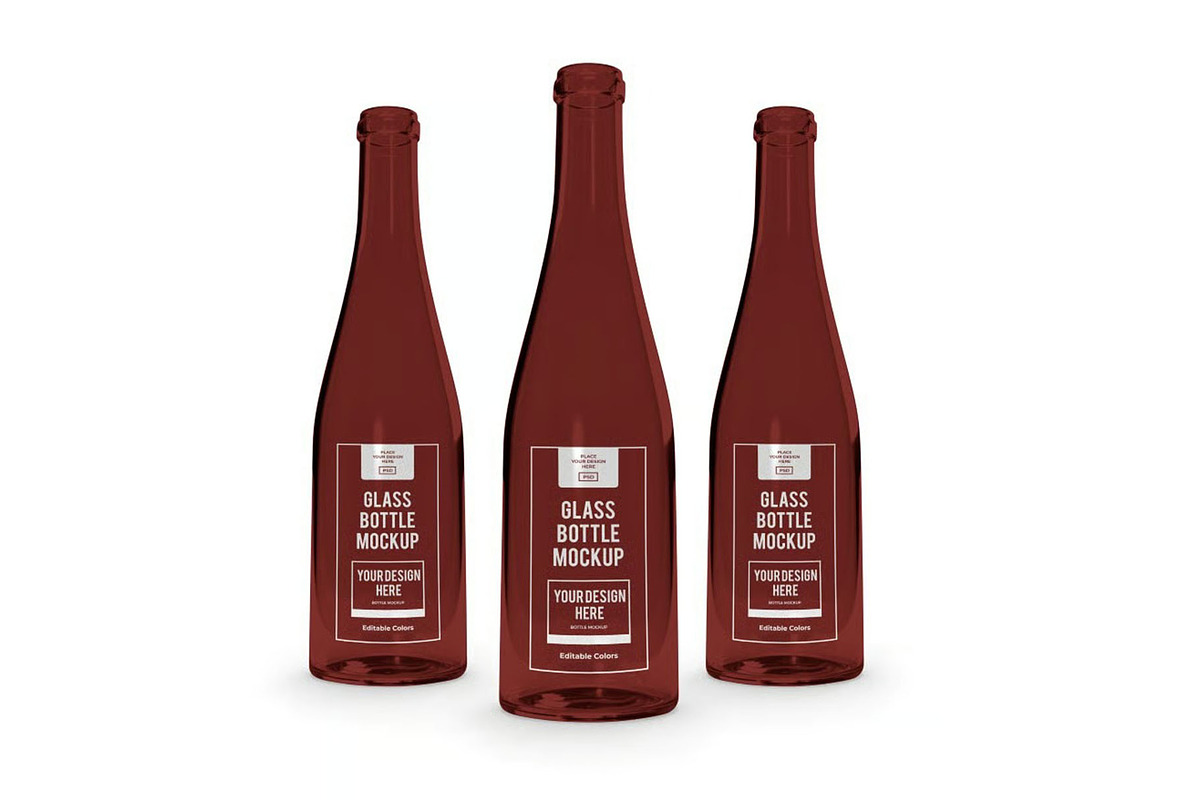 Glass Bottle Packaging Mockup, a Product Mockup by DesignRushMarket (Photo 10 of 11)