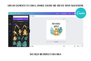 Tiger Yoga - Clipart and Patterns, an Animal Illustration by Nova Studio (Thumbnail 12 of 17)