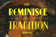 Neuford - Vintage Display, a Sans Serif Font by Arterfak Project (Thumbnail 3 of 12)