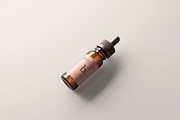 Amber Glass Dropper Bottle Mockups, a Cups & Container Mockup by pmvch (Thumbnail 15 of 20)