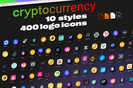 Crypto Currency Logos Bundle