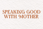Sabar Dzikir Display Font, a Serif Font by Maryamtype Studio (Thumbnail 9 of 15)