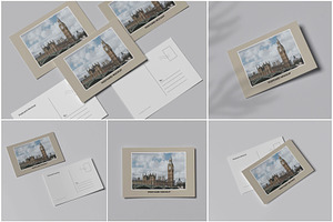 A6 Postcard Mockup