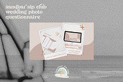 wedding photography questionnaire, a Templates & Theme by sandbarsipclub (Thumbnail 1 of 3)
