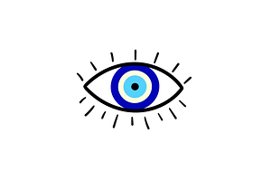 Greek Evil Eye Vector Set