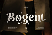 Bogent - Retro Classic Serif Font, a Serif Font by Flawless And Co (Thumbnail 1 of 10)
