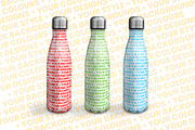 Water Bottle/Drinks Bottle Mock Up, a Product Mockup by Little Type Factory (Thumbnail 8 of 8)