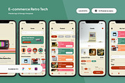 Oldies Retro Tech E-commerce UI Kit, an App Template by trabaskriya (Thumbnail 1 of 5)