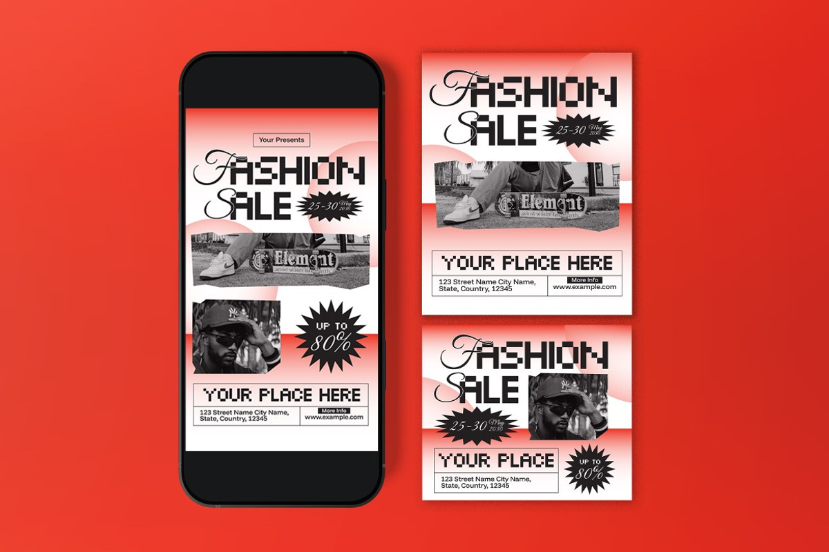 Fashion Sale Flyer preview 3